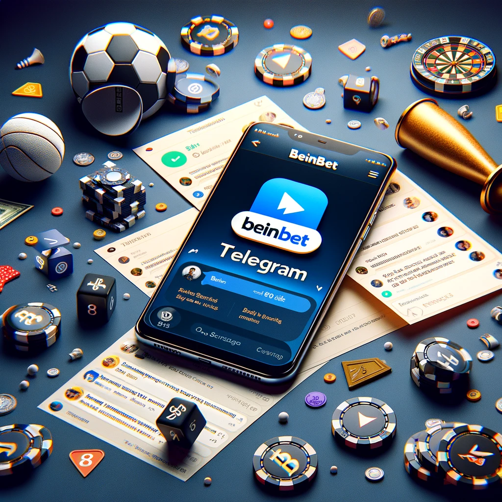 Beinbet Telegram kanalı tanıtım görseli